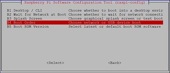RaspiConfigBootOrder
