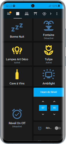 Interface Smartphone simplifiée