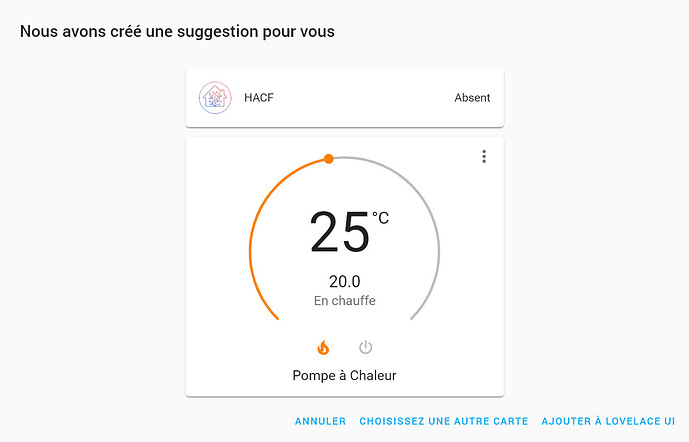 Création automatique