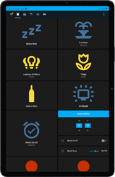 Interface Tablette simplifiée