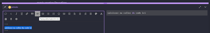 code balise