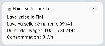 home assistant notification