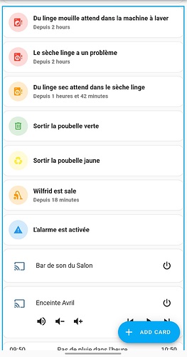 Mes messages conditionnell