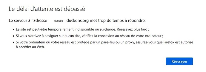 délai dépassé