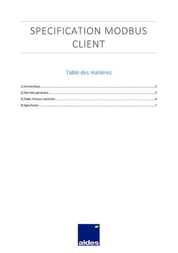 Specification Modbus Client T.One AquaAIR_v6_1