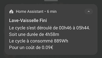 lave vaisselle fini