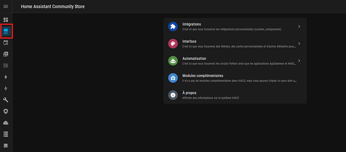 hacs accès